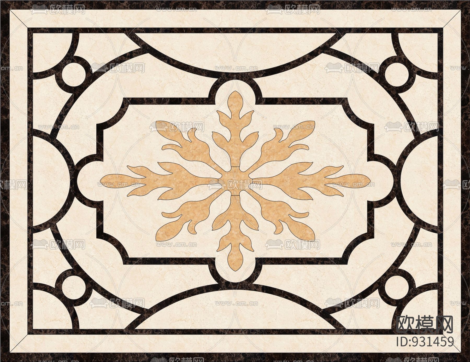 地面拼花下载（渲染图9）