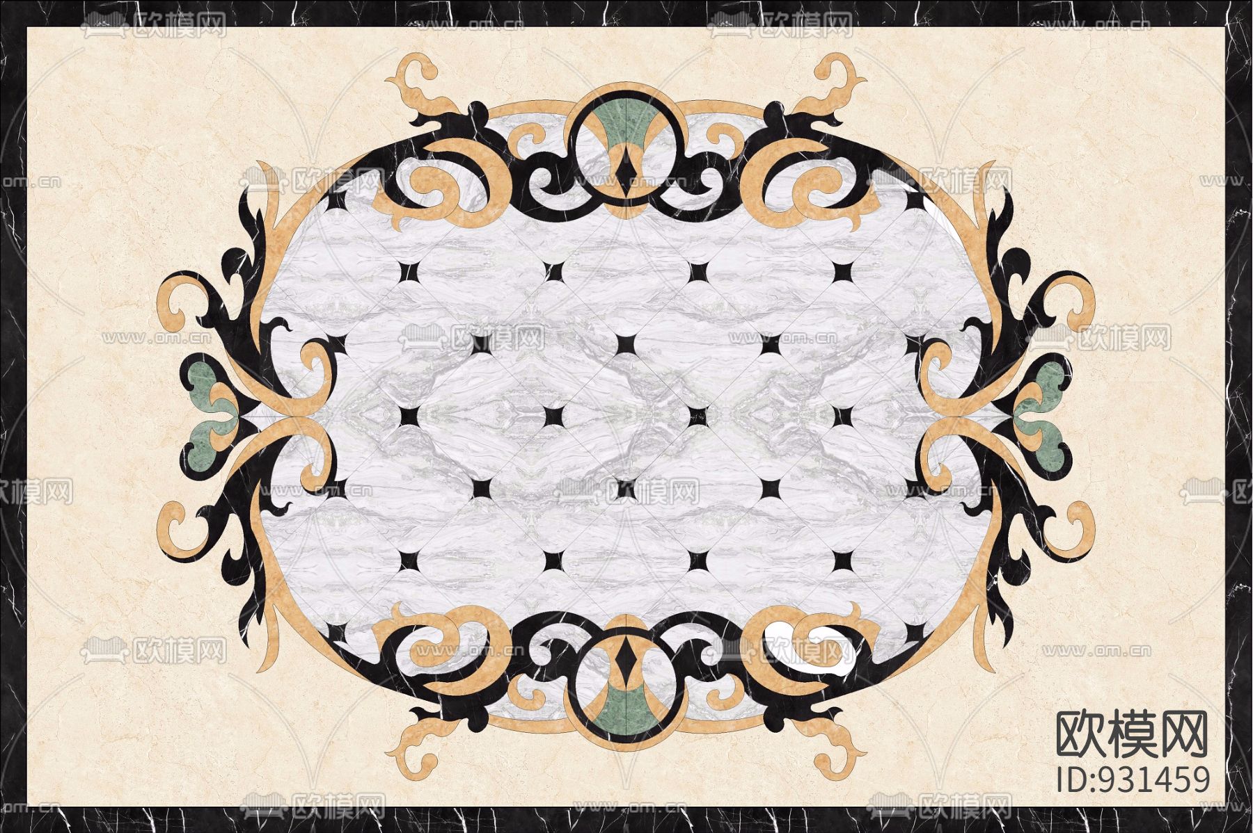 地面拼花下载（渲染图6）