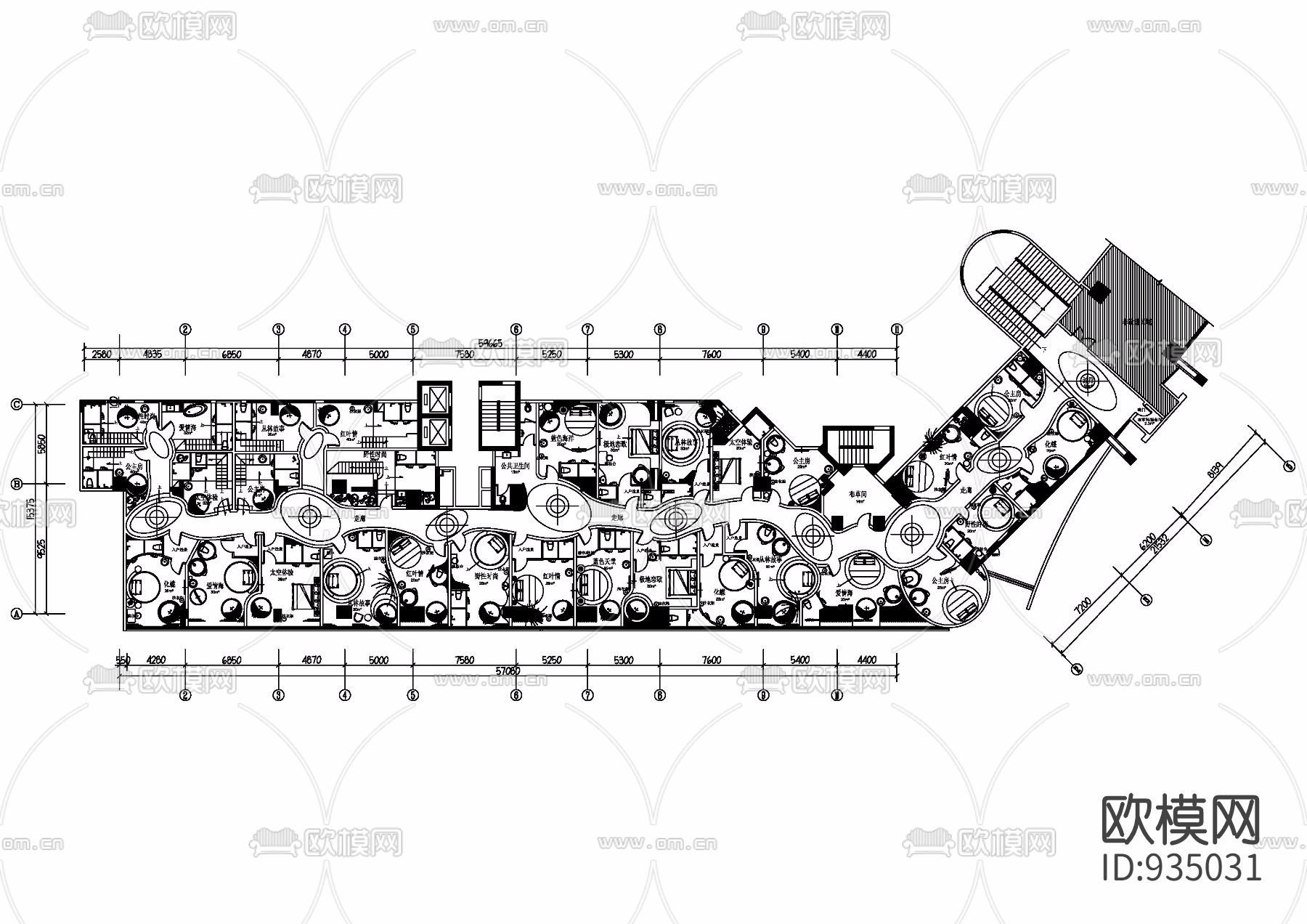 主题酒店方案图下载