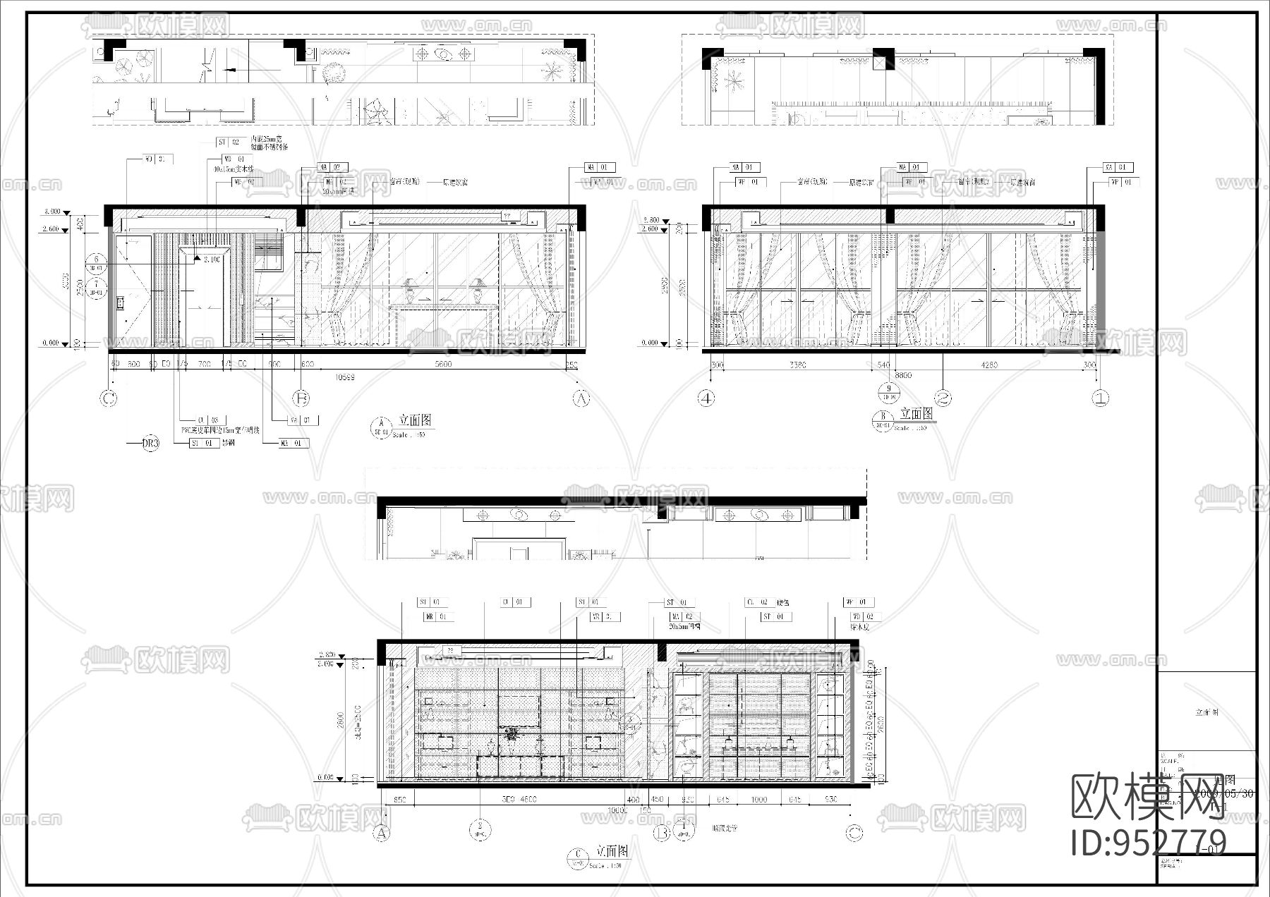 私人中式别墅施工图下载（渲染图9）