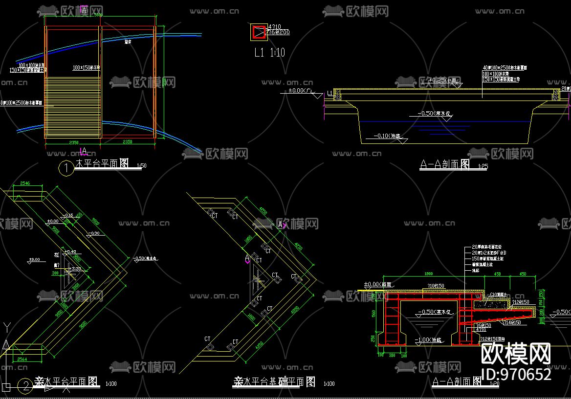 桐乡市老人公寓环境全套施工图下载（渲染图1）