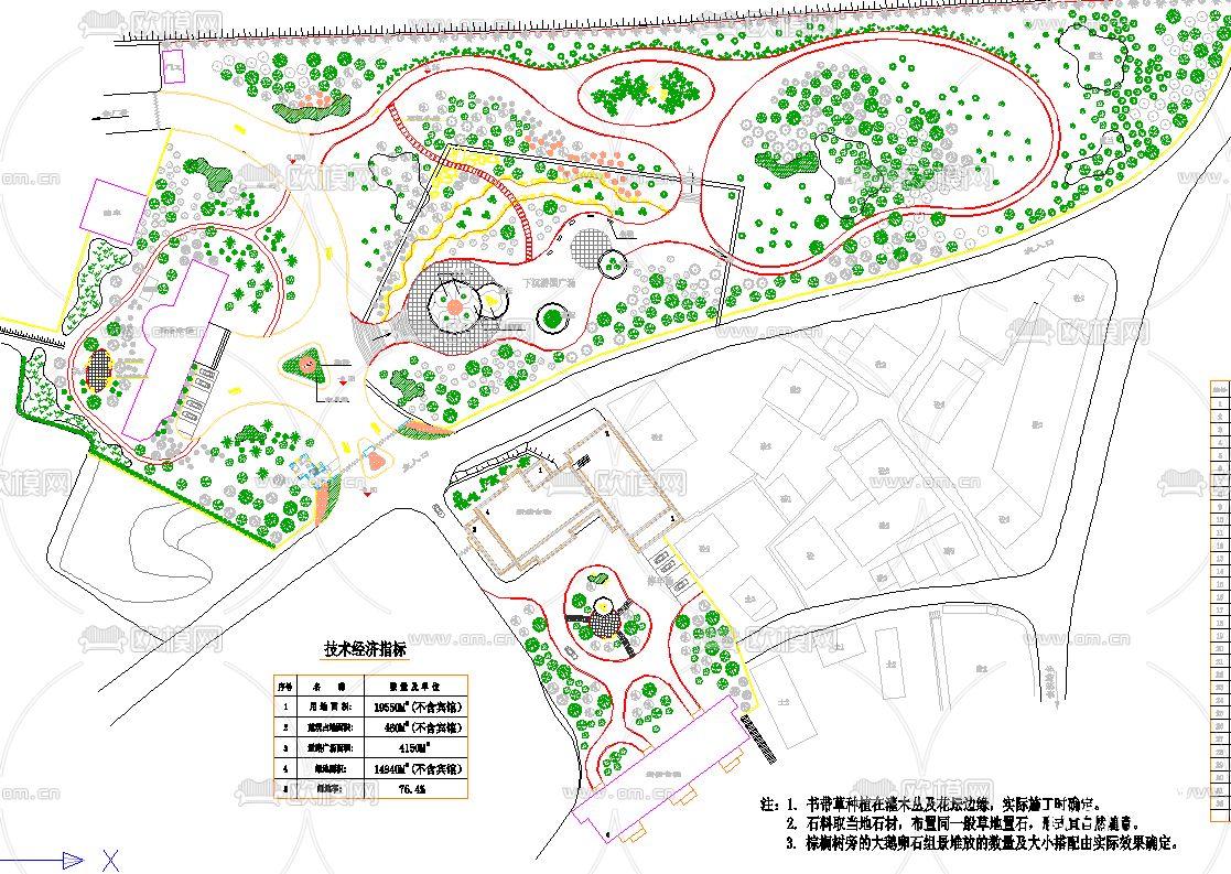 临安青山殿水库环境全套施工图下载（渲染图2）