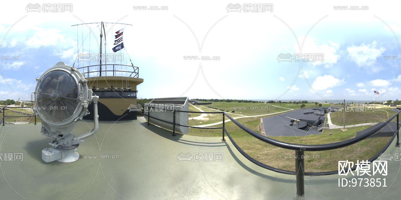卫星发射基地hdr外景贴图下载