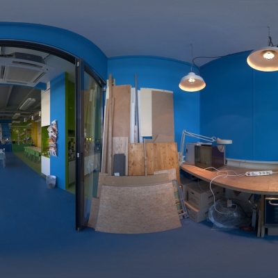  工作室办公区hdr外景贴图 