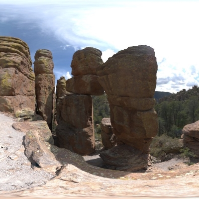  山岳奇石森林hdr外景贴图 