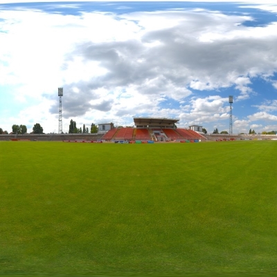  足球场绿茵草地hdr外景贴图 