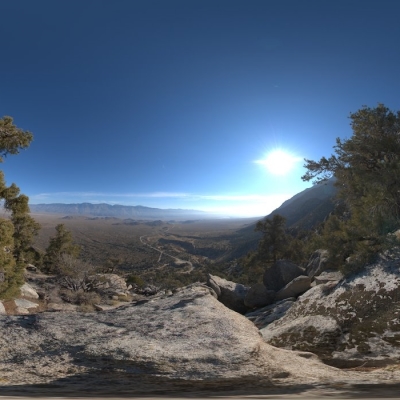  荒郊山地盆地风景hdr外景贴图 