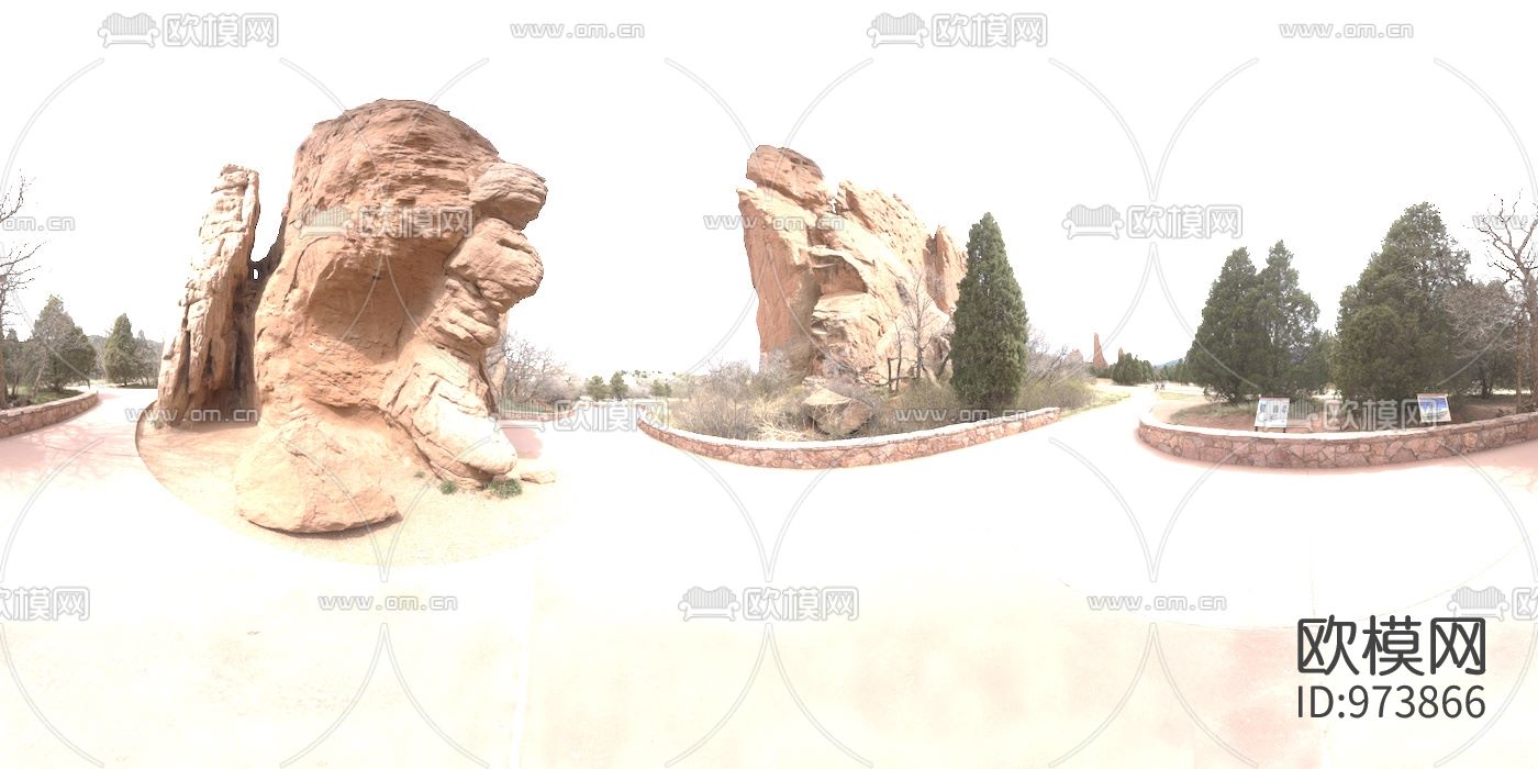 山地公园风景hdr外景贴图下载