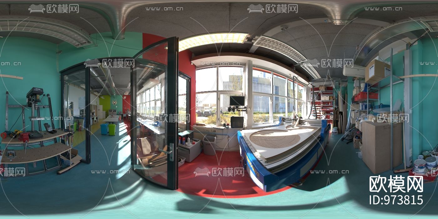 工作室杂物间hdr外景贴图下载