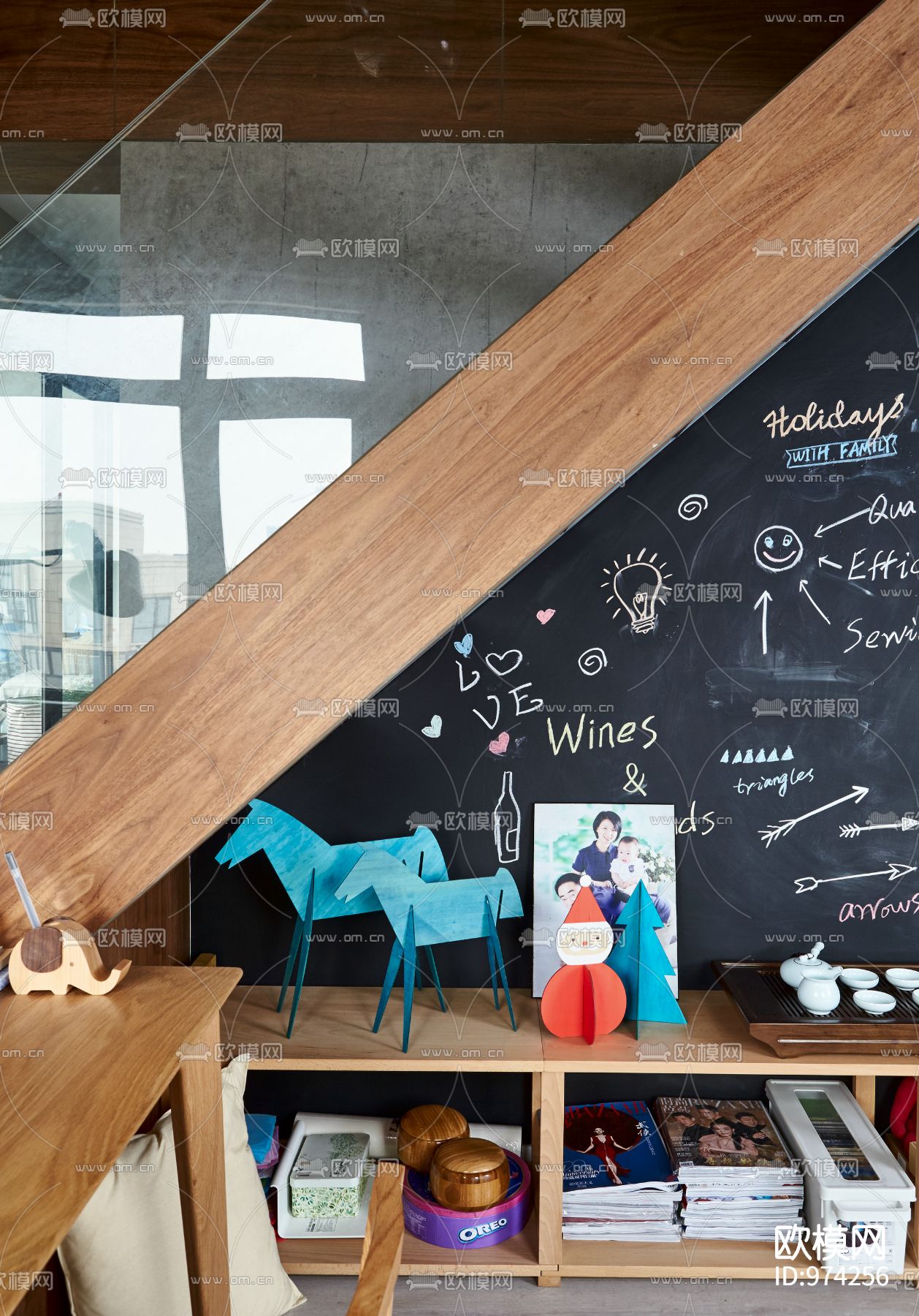 全案家装设计施工图下载（渲染图7）