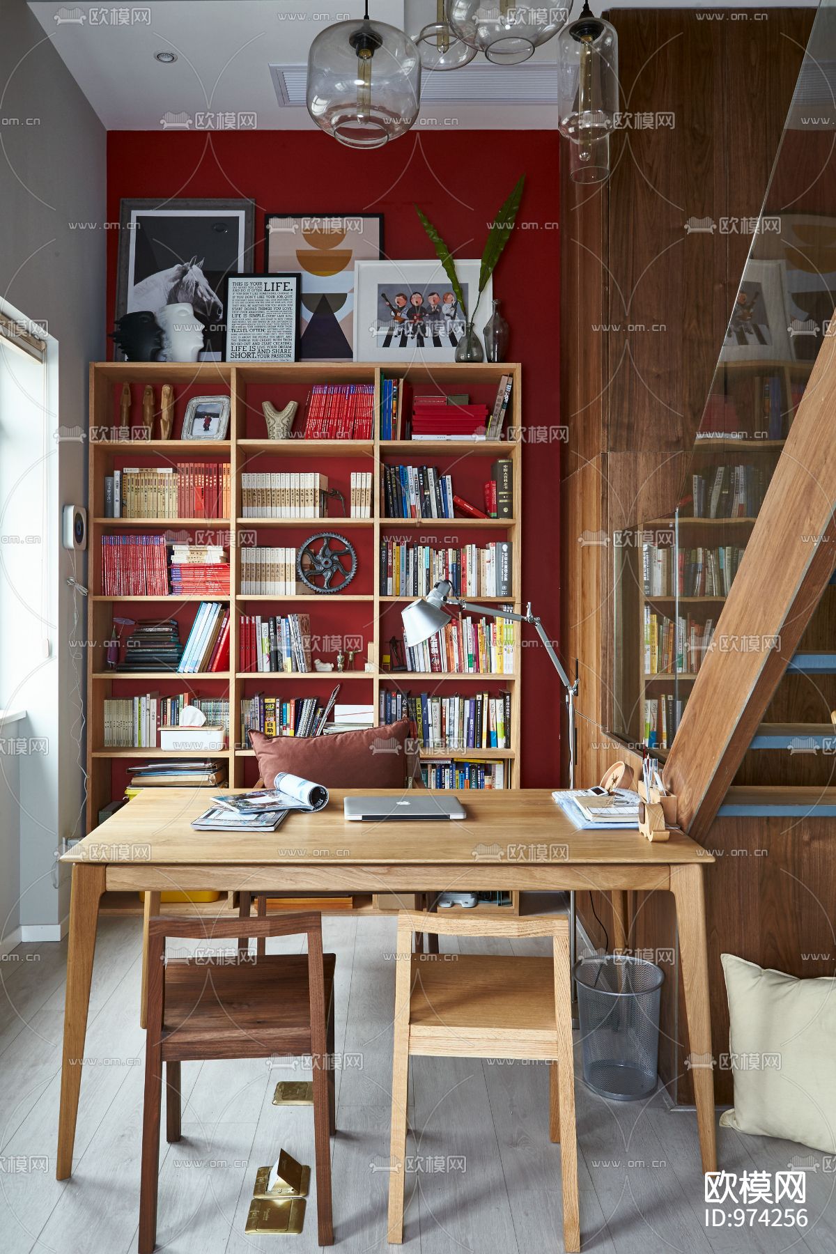 全案家装设计施工图下载（渲染图5）