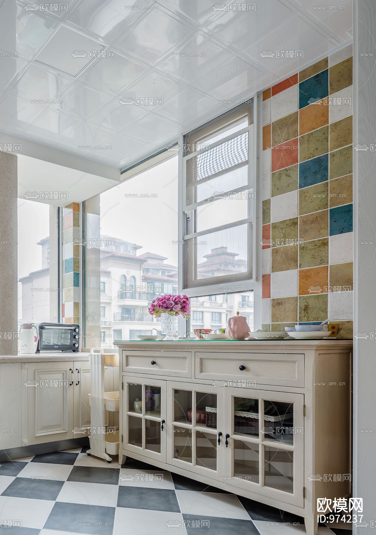 美式施工图下载（渲染图8）