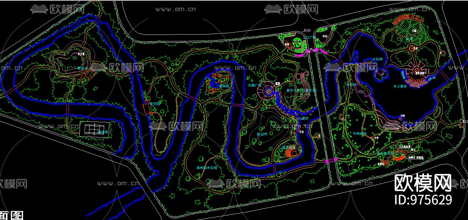 永嘉县鹅脯公园详细规划设计下载（渲染图4）
