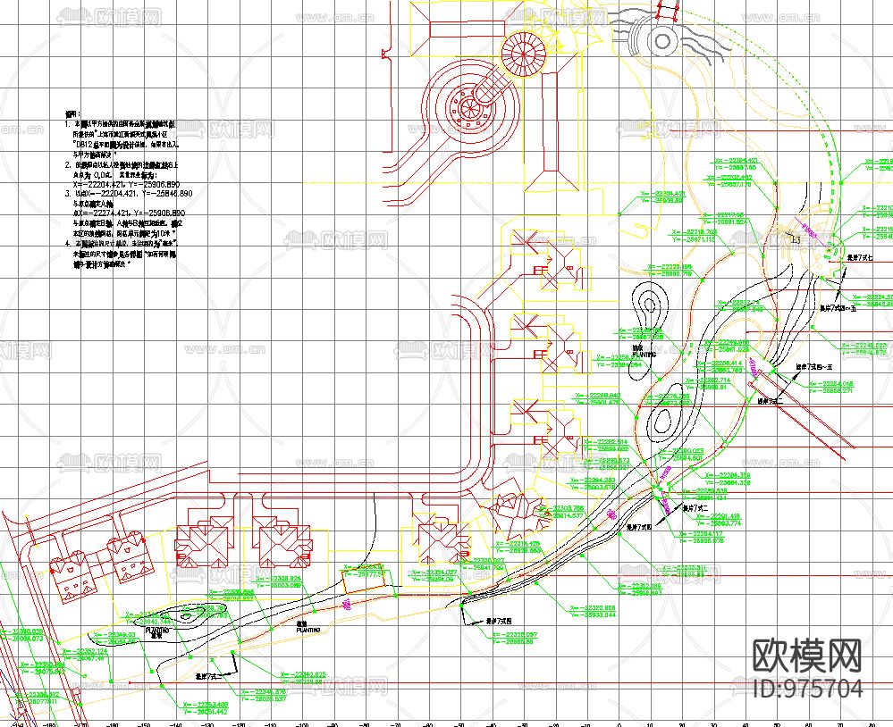 上海松江新城英国小镇风情全套景观施工图下载（渲染图2）