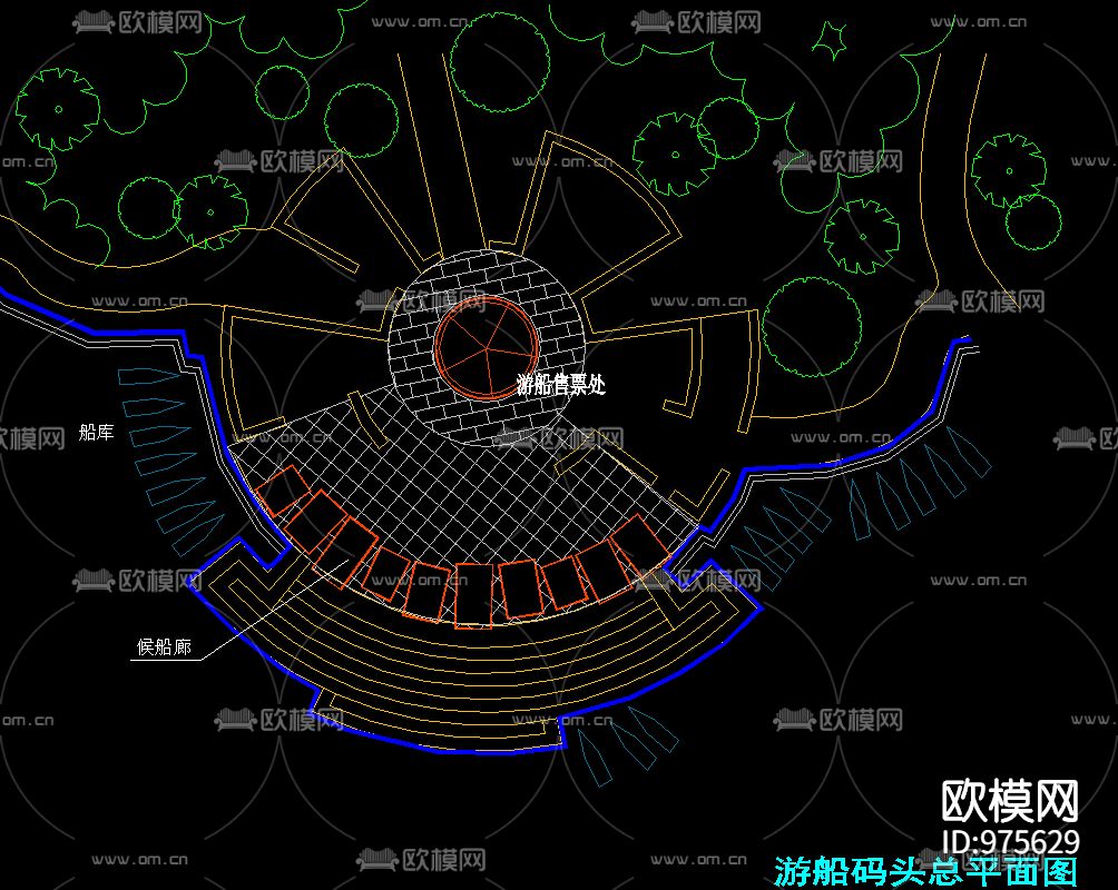 永嘉县鹅脯公园详细规划设计下载（渲染图1）