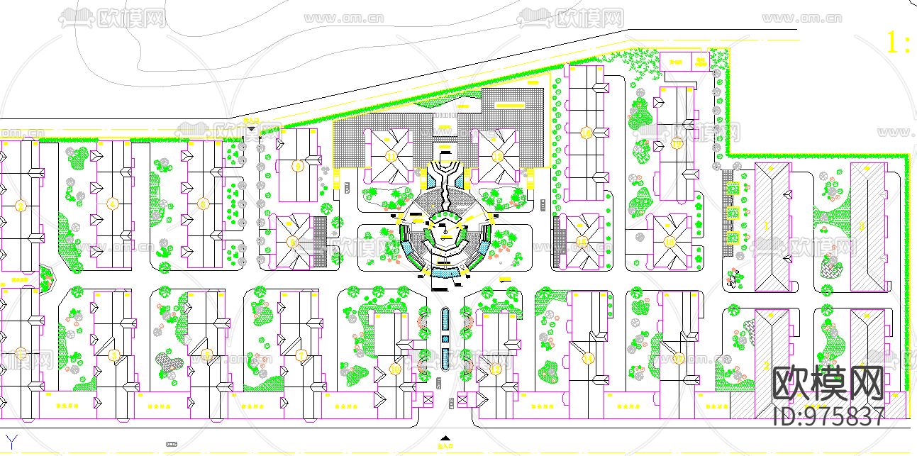 台州赤龙山庄景观设计方案下载（渲染图1）