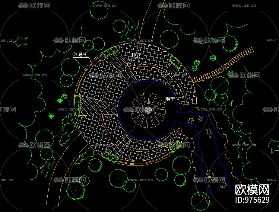 永嘉县鹅脯公园详细规划设计下载（渲染图2）