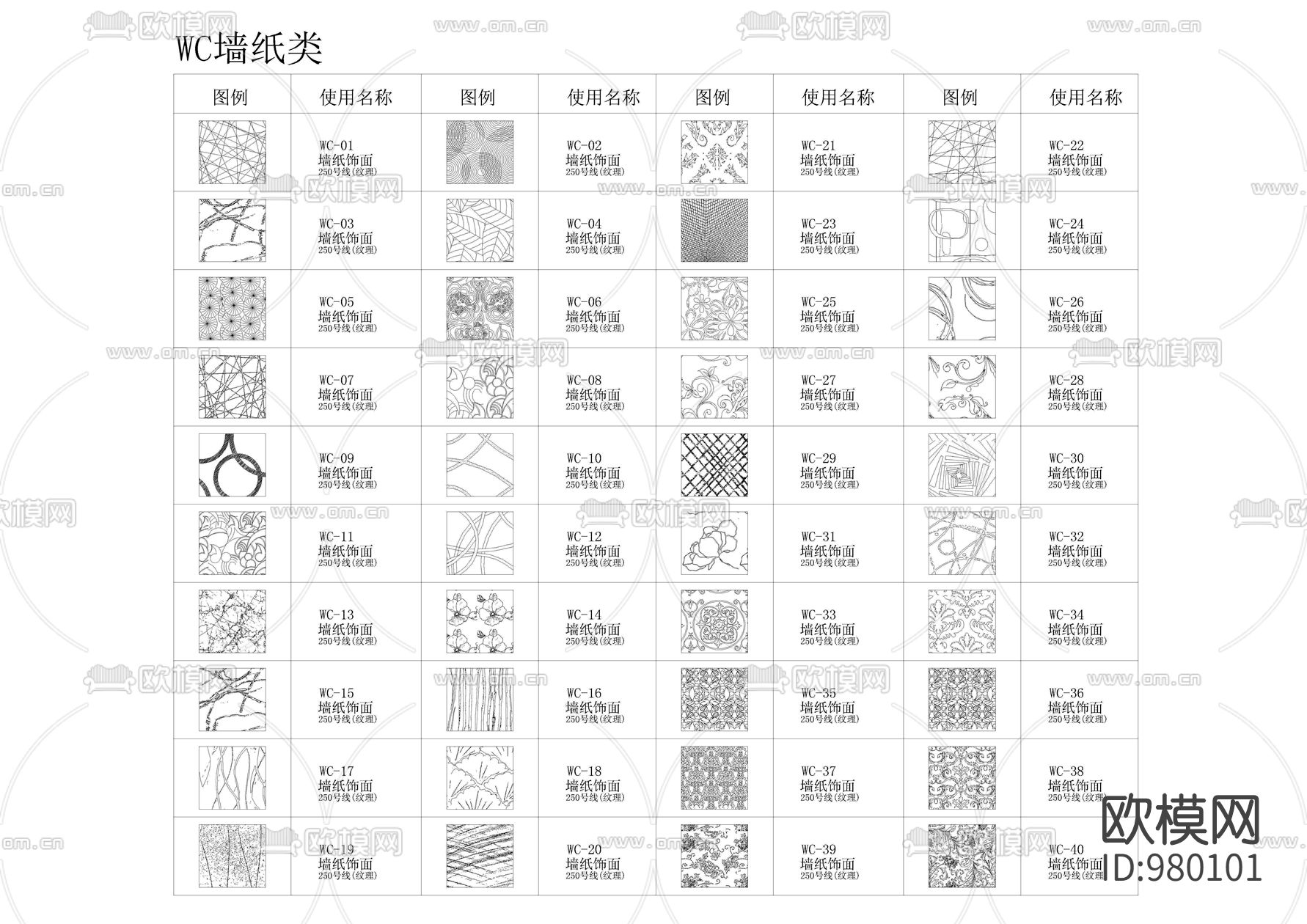 设计院专用CAD填充样式下载（渲染图5）