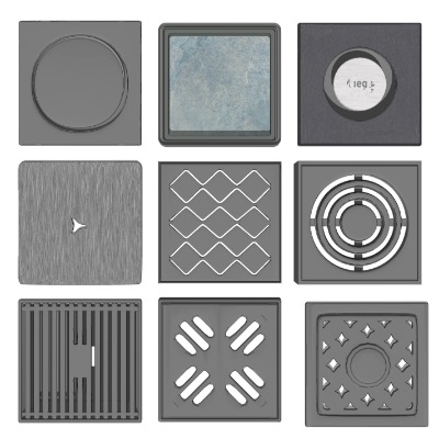 现代地漏组合su模型