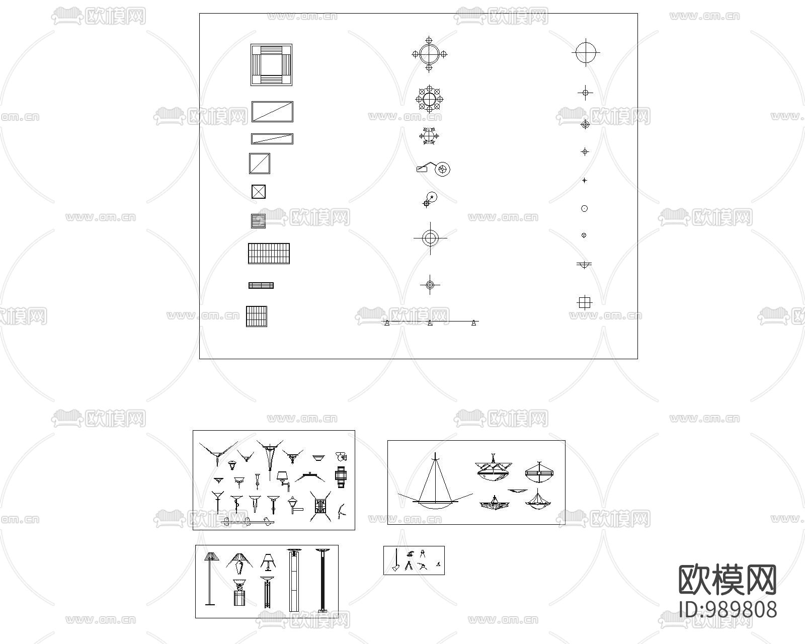 灯具图库下载（渲染图1）