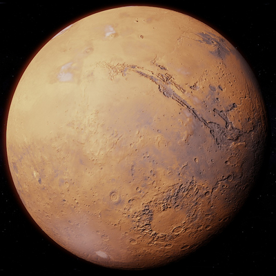 火星星球3d模型