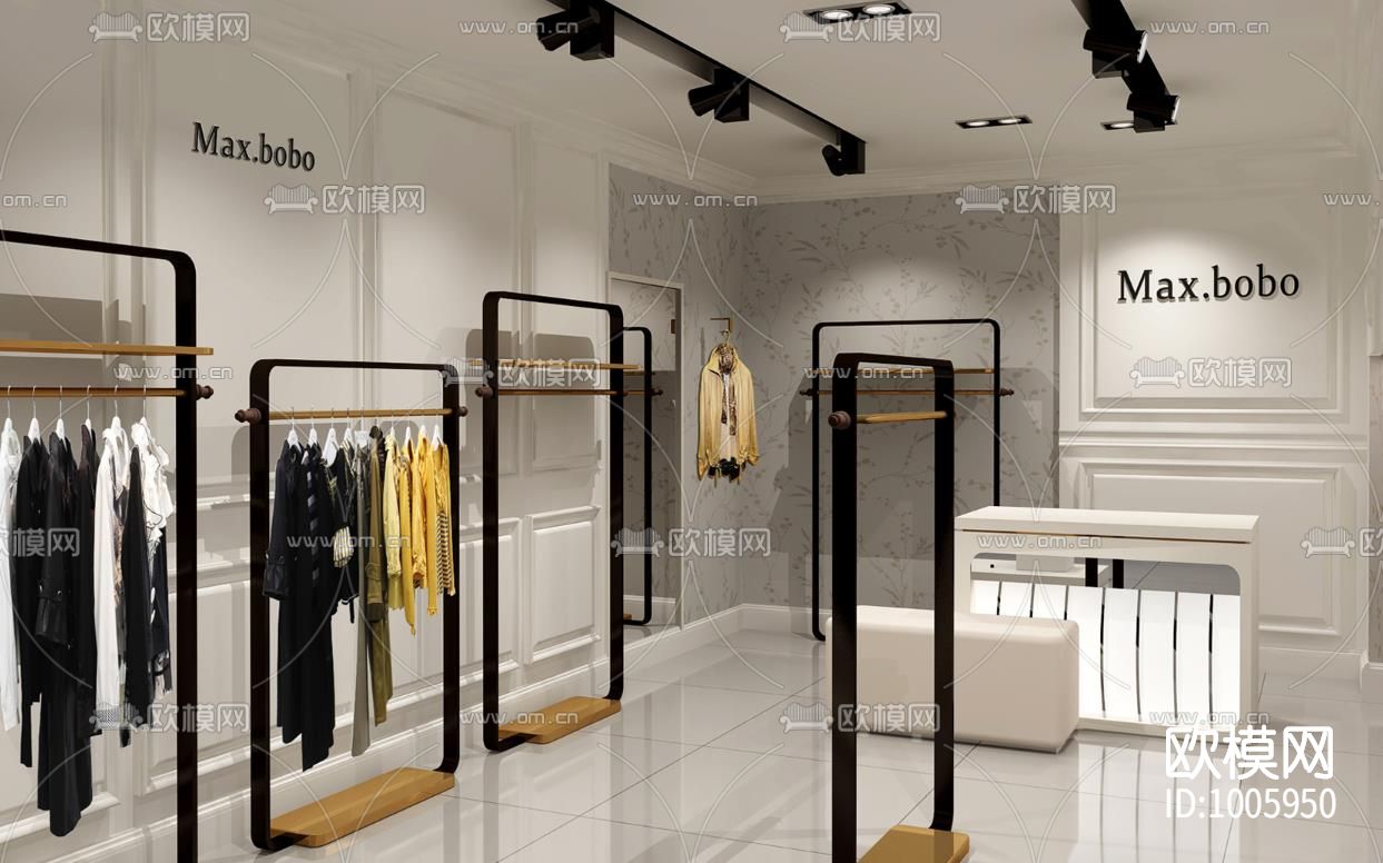 服装店MAXBOBO设计图