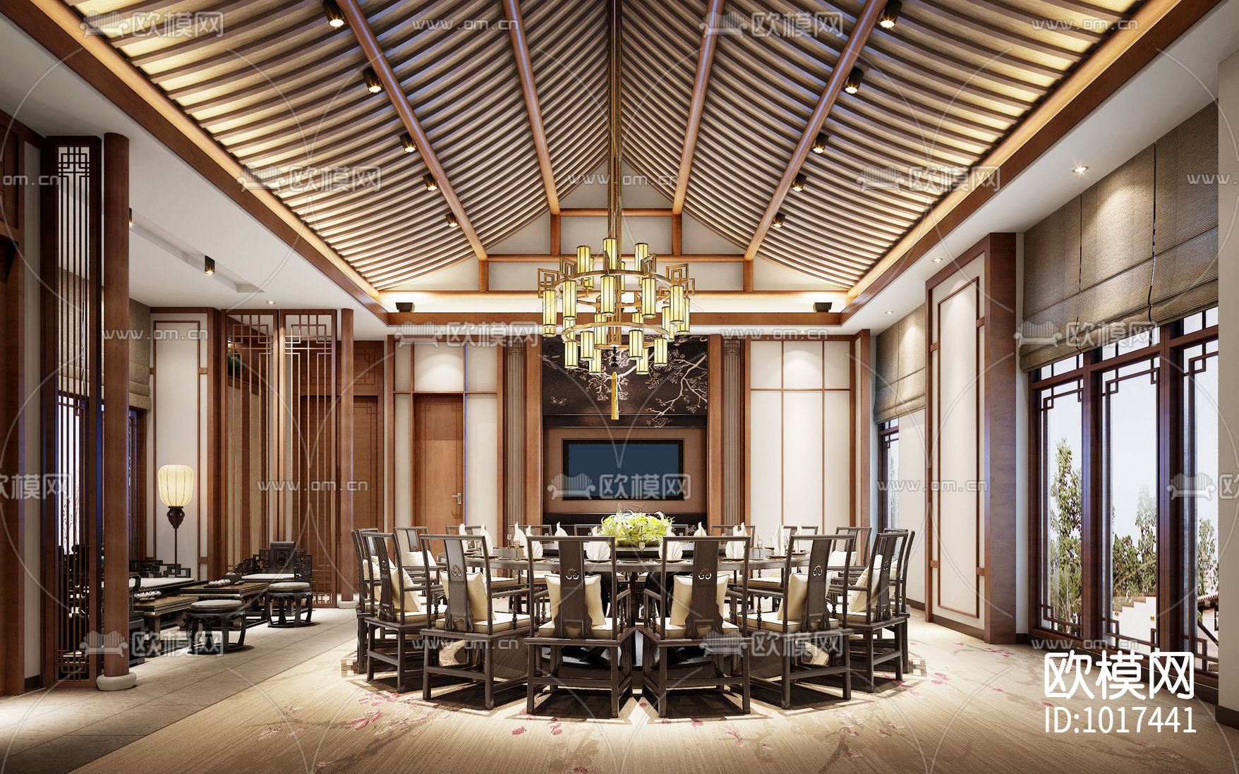 六安苍龙湖新中式度假酒店全套施工图