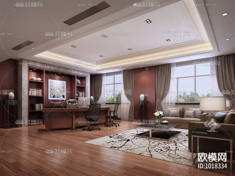 东郊店面-办公室装修施工图