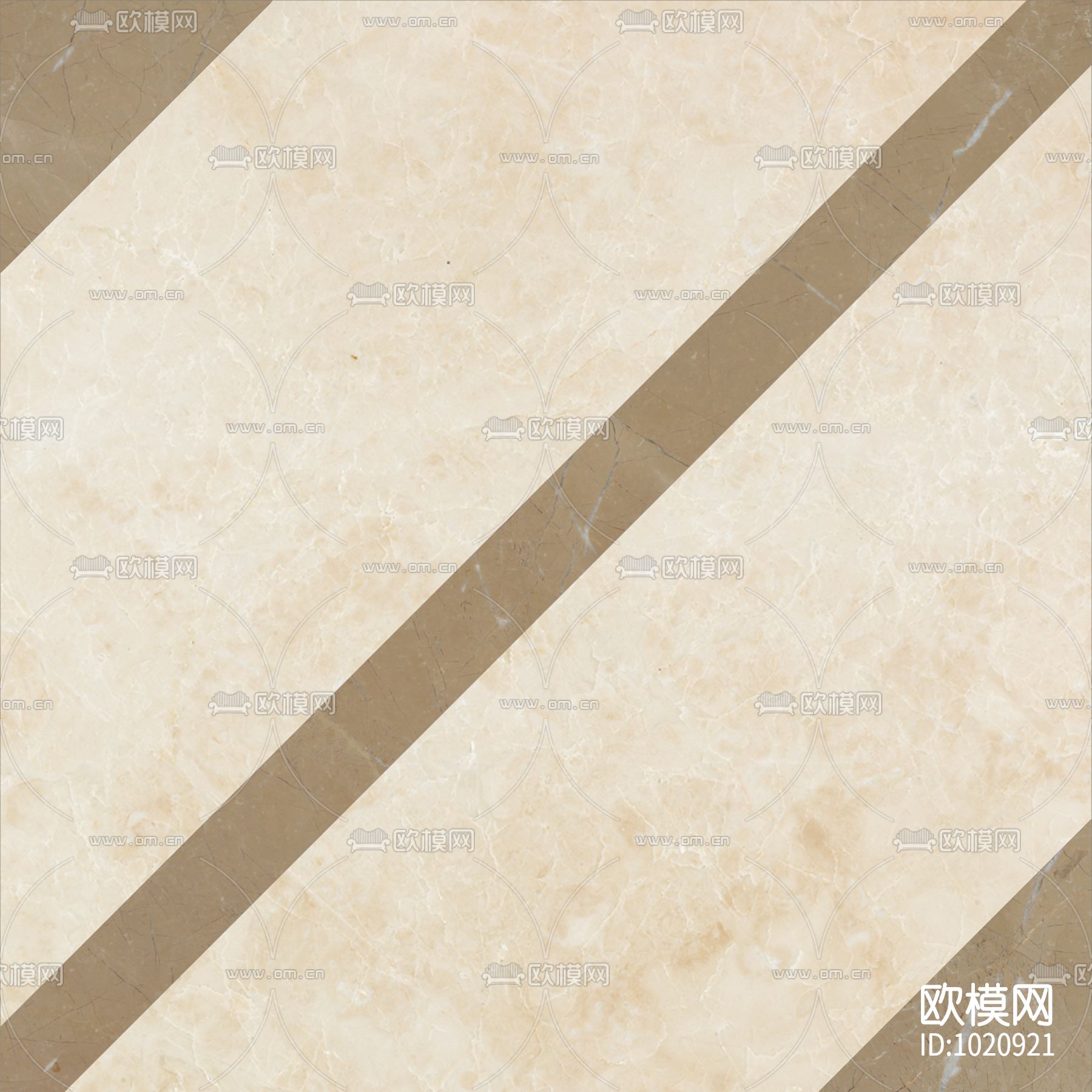 米洛西都市现代石材拼花贴图下载（渲染图3）