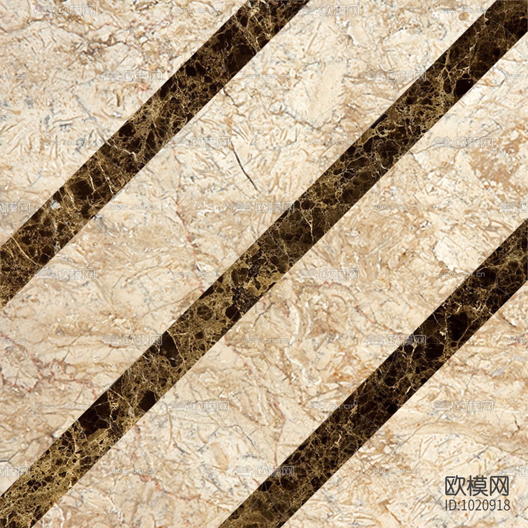 米洛西欧式石材拼花贴图下载（渲染图3）