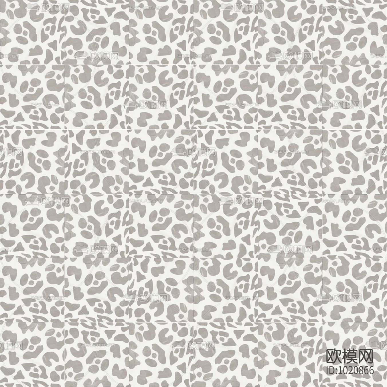 米洛西新奢主义石材拼花贴图下载（渲染图1）