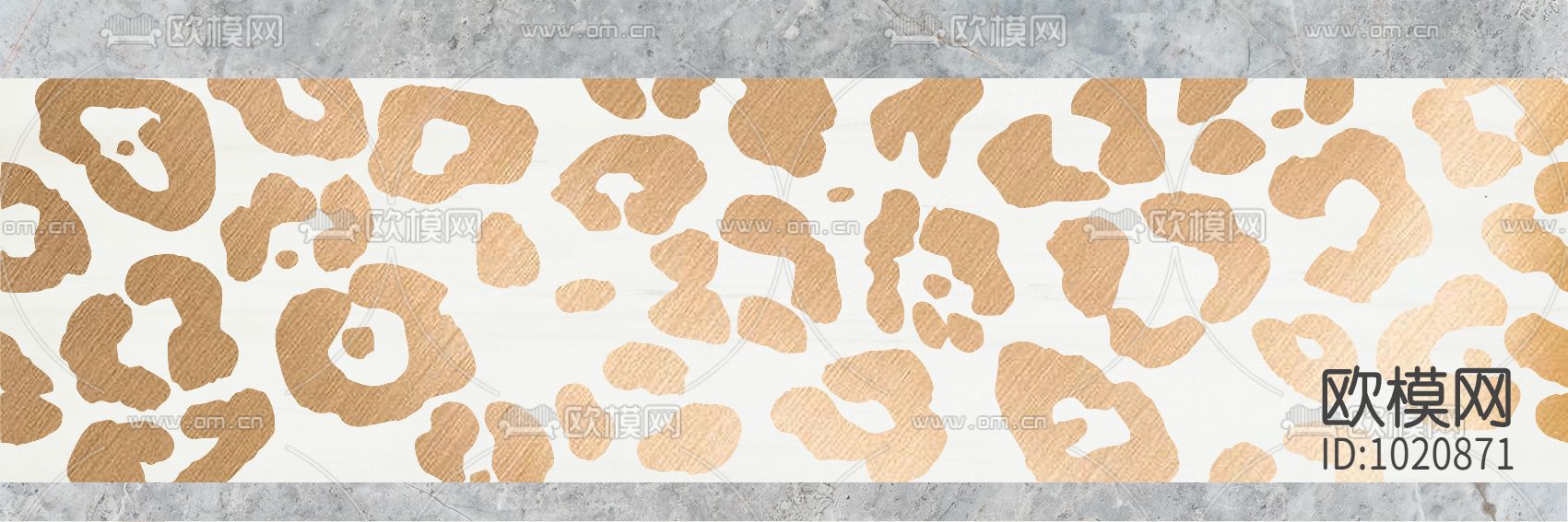 米洛西新奢主义石材拼花贴图下载（渲染图2）