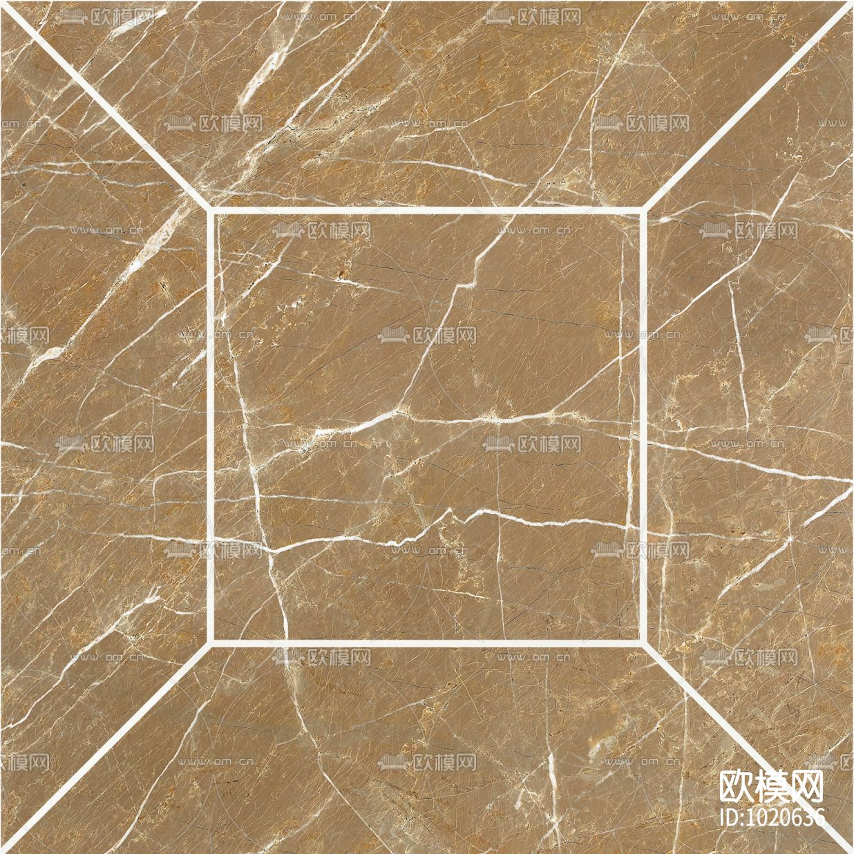 米洛西石材拼花贴图下载