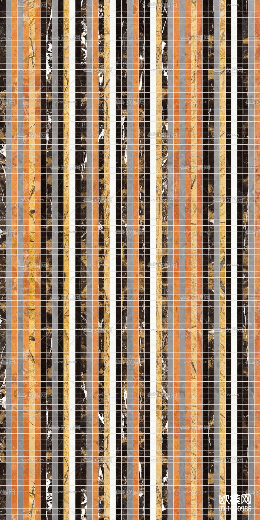 米洛西自由美式石材拼花贴图下载（渲染图2）