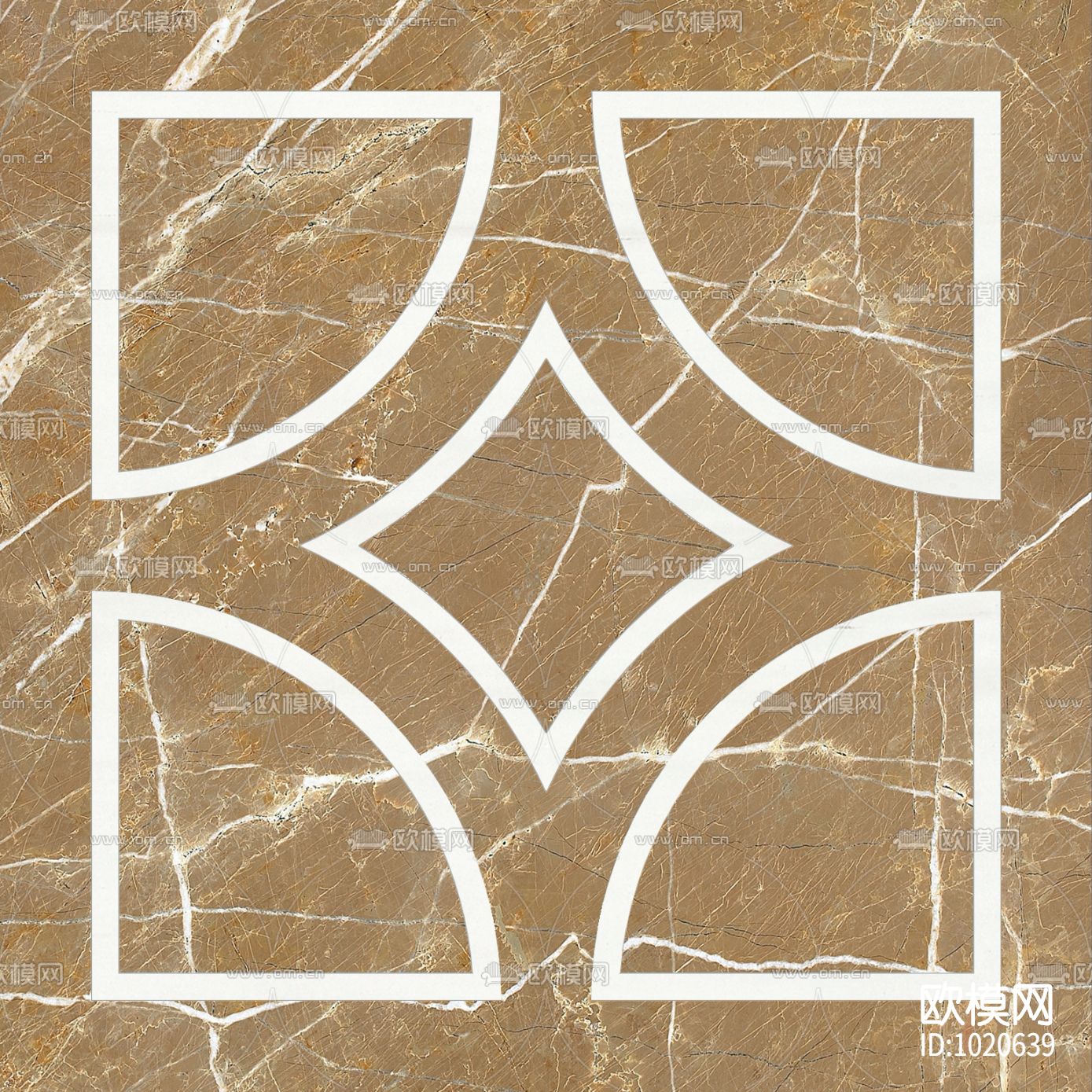 米洛西欧式石材拼花贴图下载