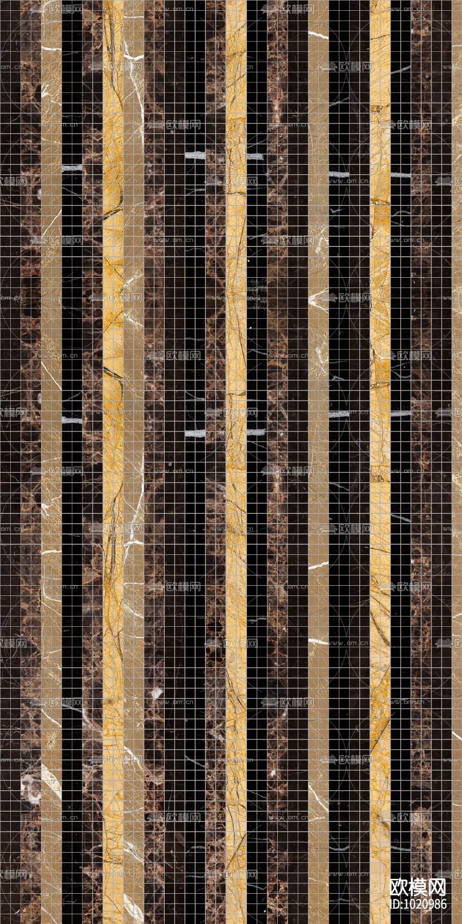 米洛西自由美式石材拼花贴图下载（渲染图3）