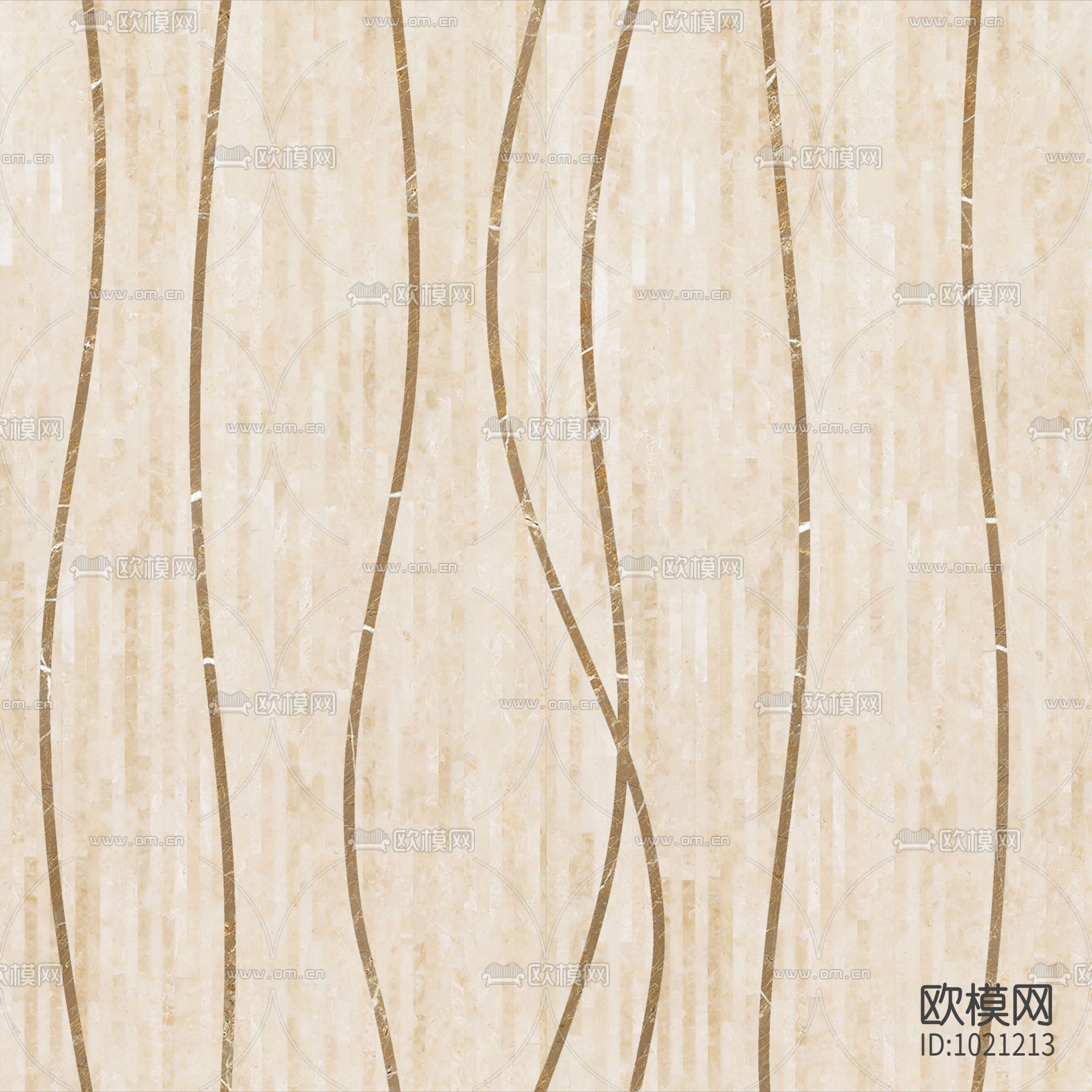 米洛西精工大理石拼花下载（渲染图2）