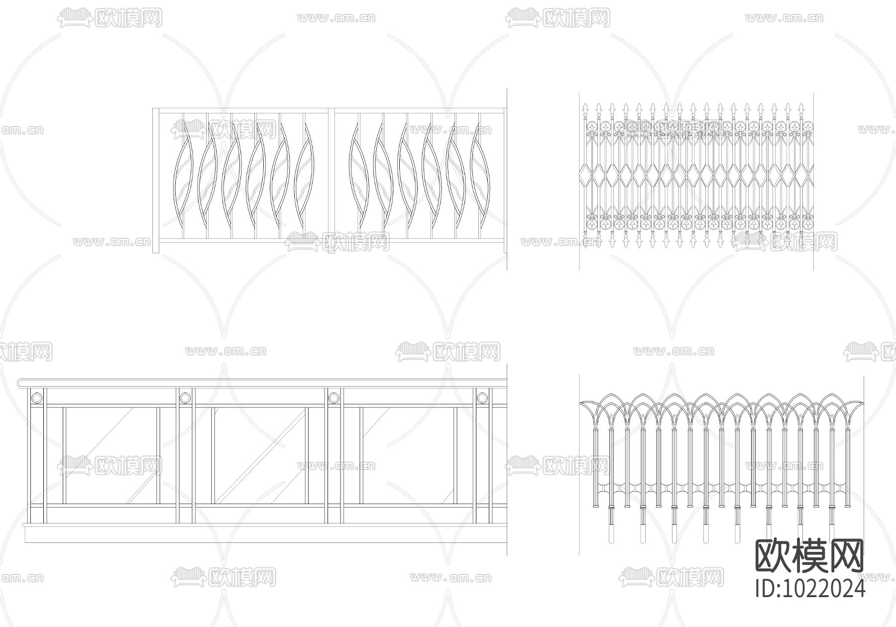 欧式铁艺护栏下载