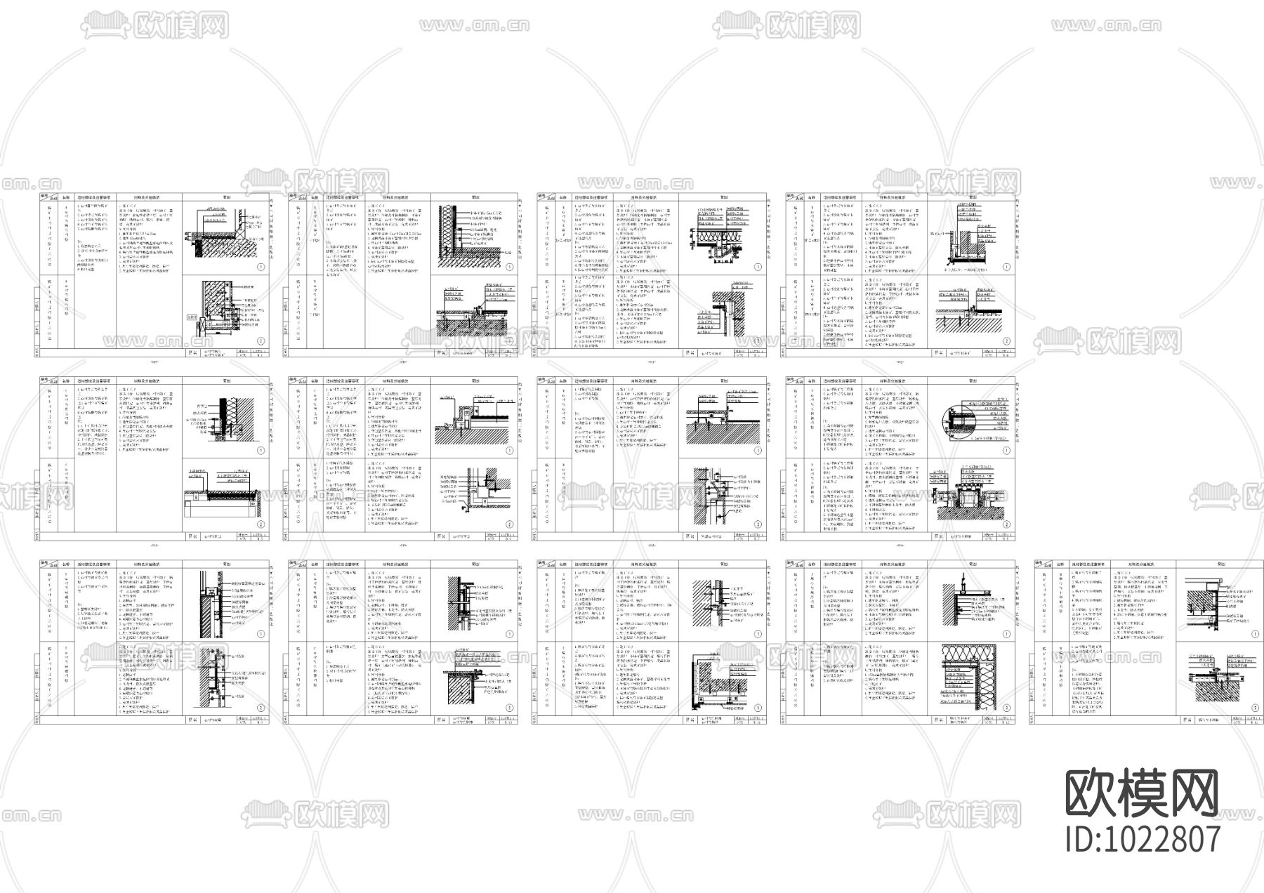 最新装饰工程通用节点标准图集400套下载（渲染图3）