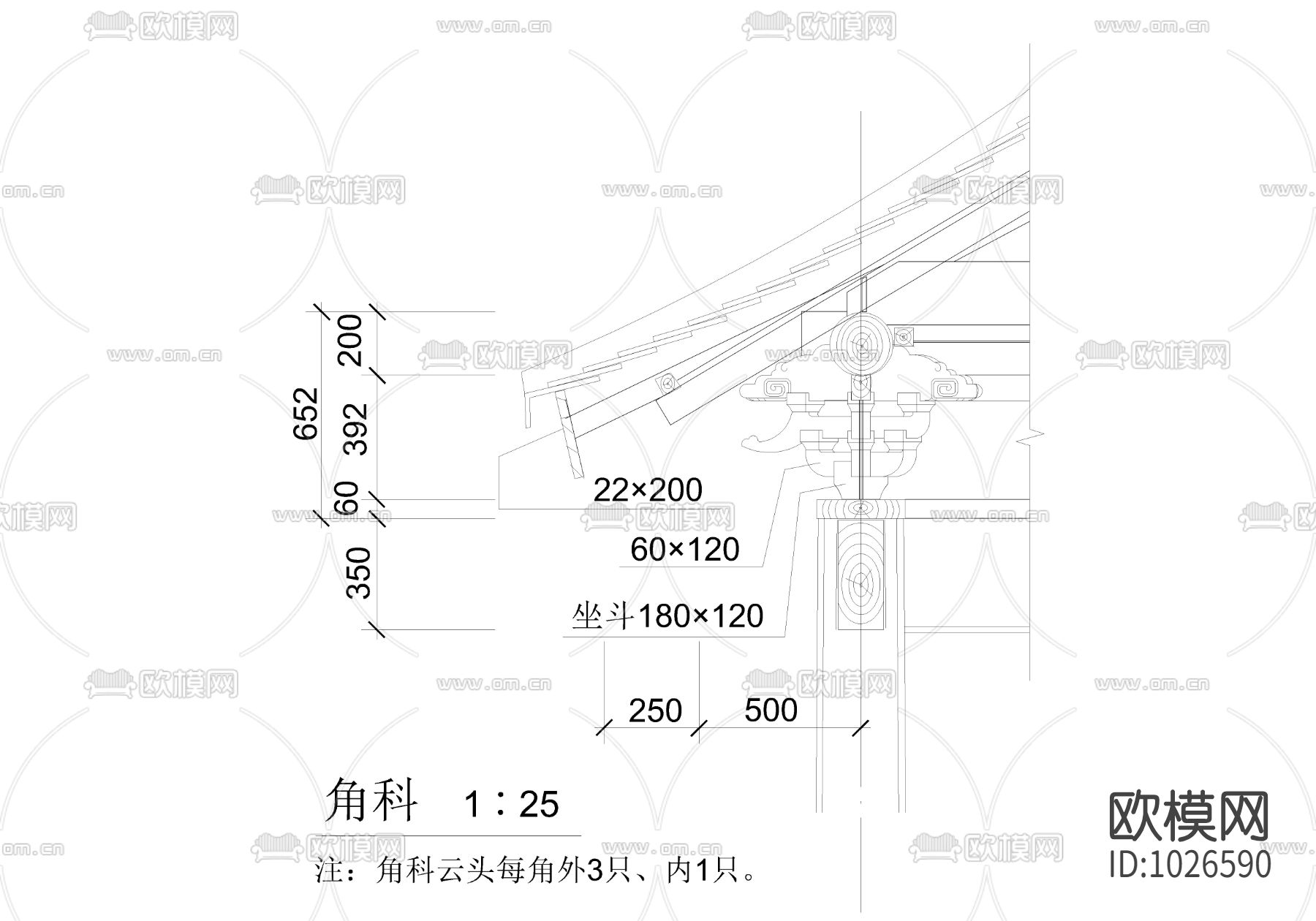 角科大样图下载