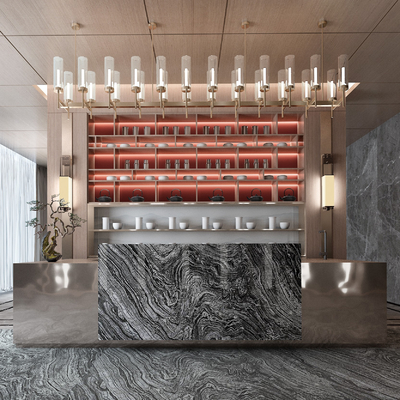 售楼处水吧区3d模型