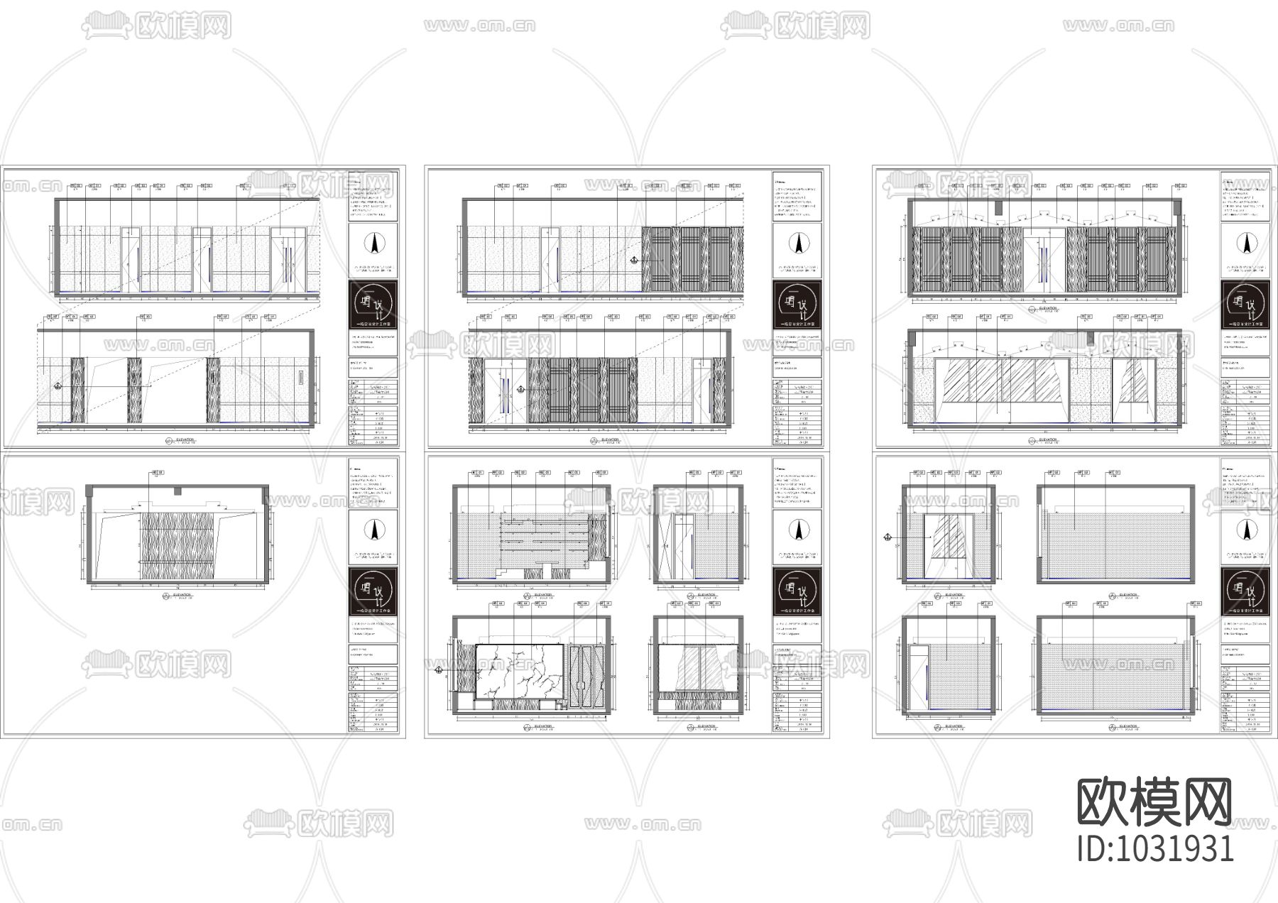 会所施工图下载（渲染图6）