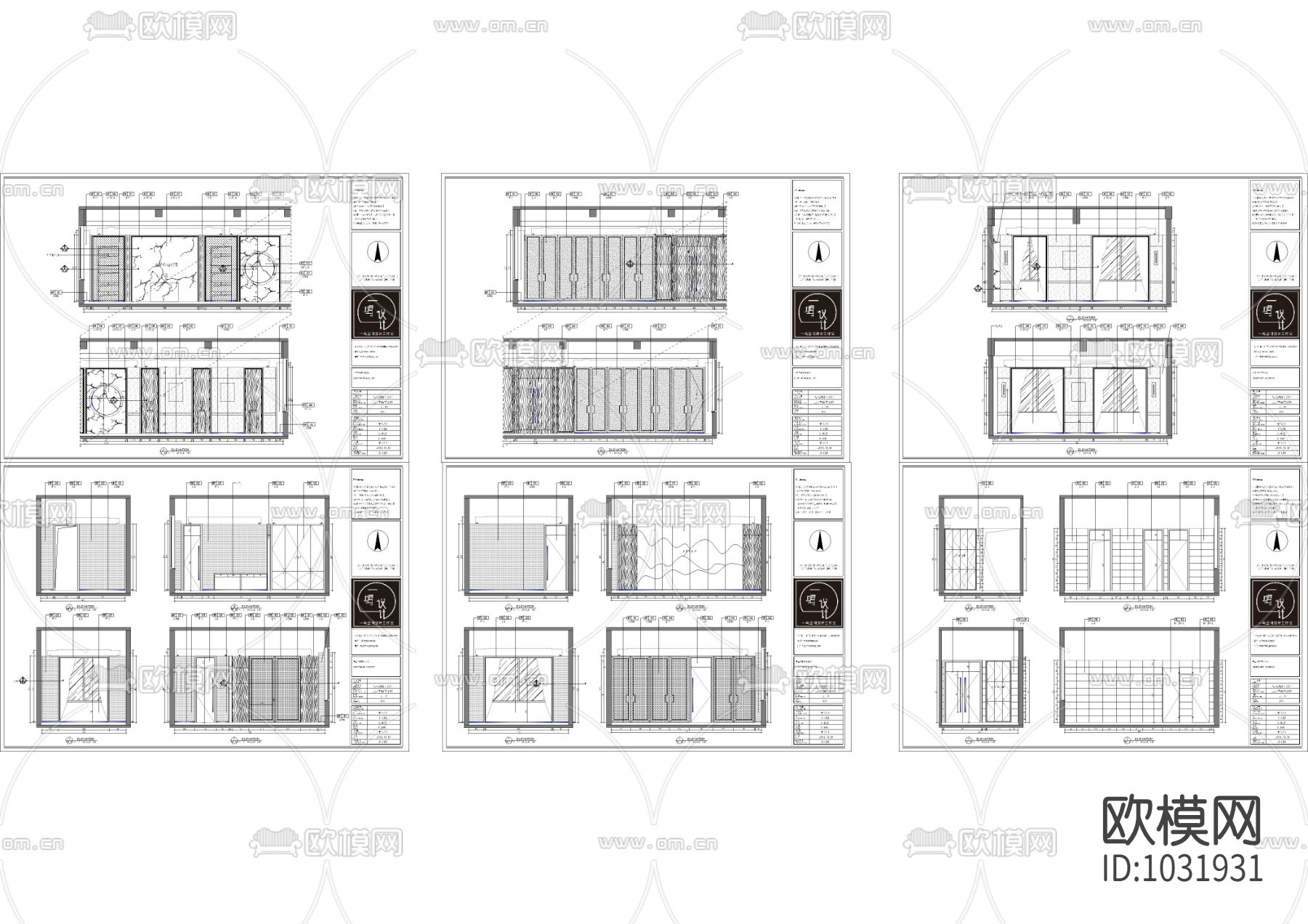 会所施工图下载（渲染图7）