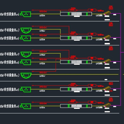  监控施工系统图 
