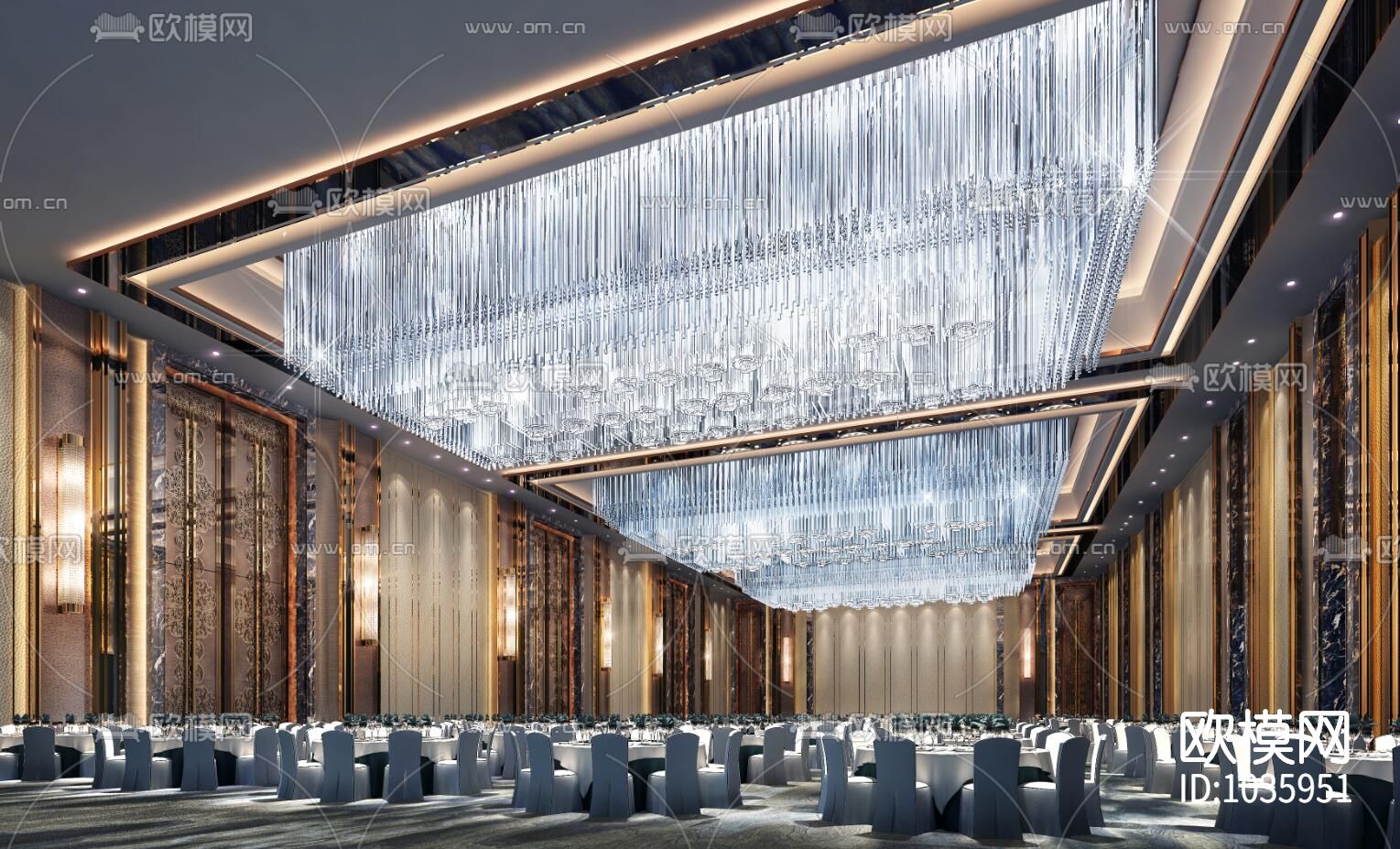 酒店CAD施工图全套+效果图下载（渲染图9）