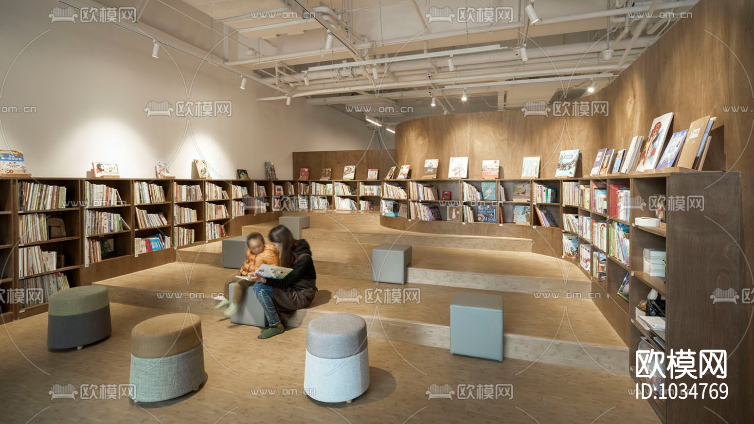 图书馆下载（渲染图1）