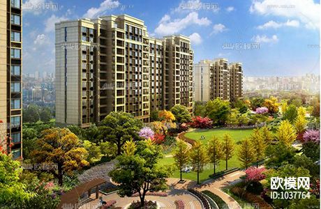 万科室内设计美澜城下载（渲染图2）