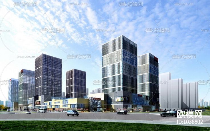 石家庄万达公馆下载（渲染图1）