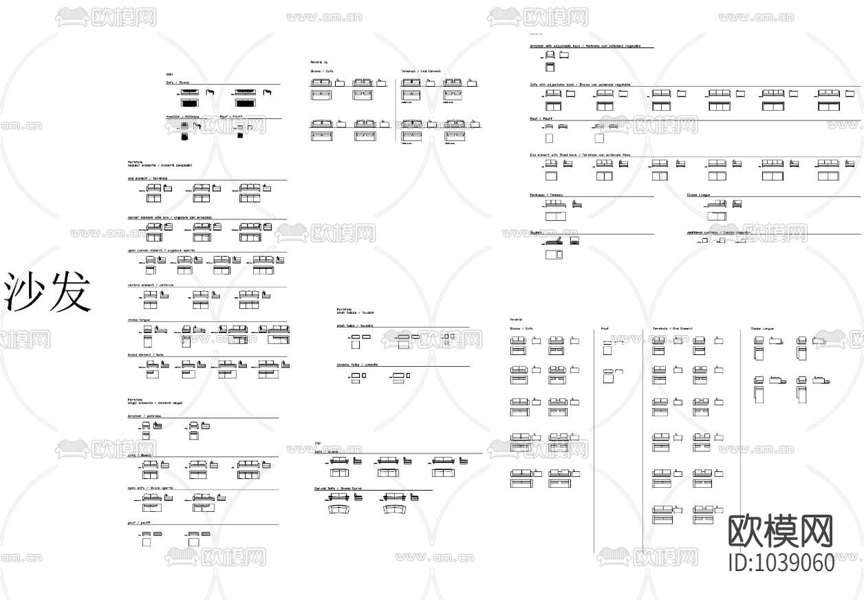 顶级CAD图库含平面正立面侧立面下载（渲染图7）