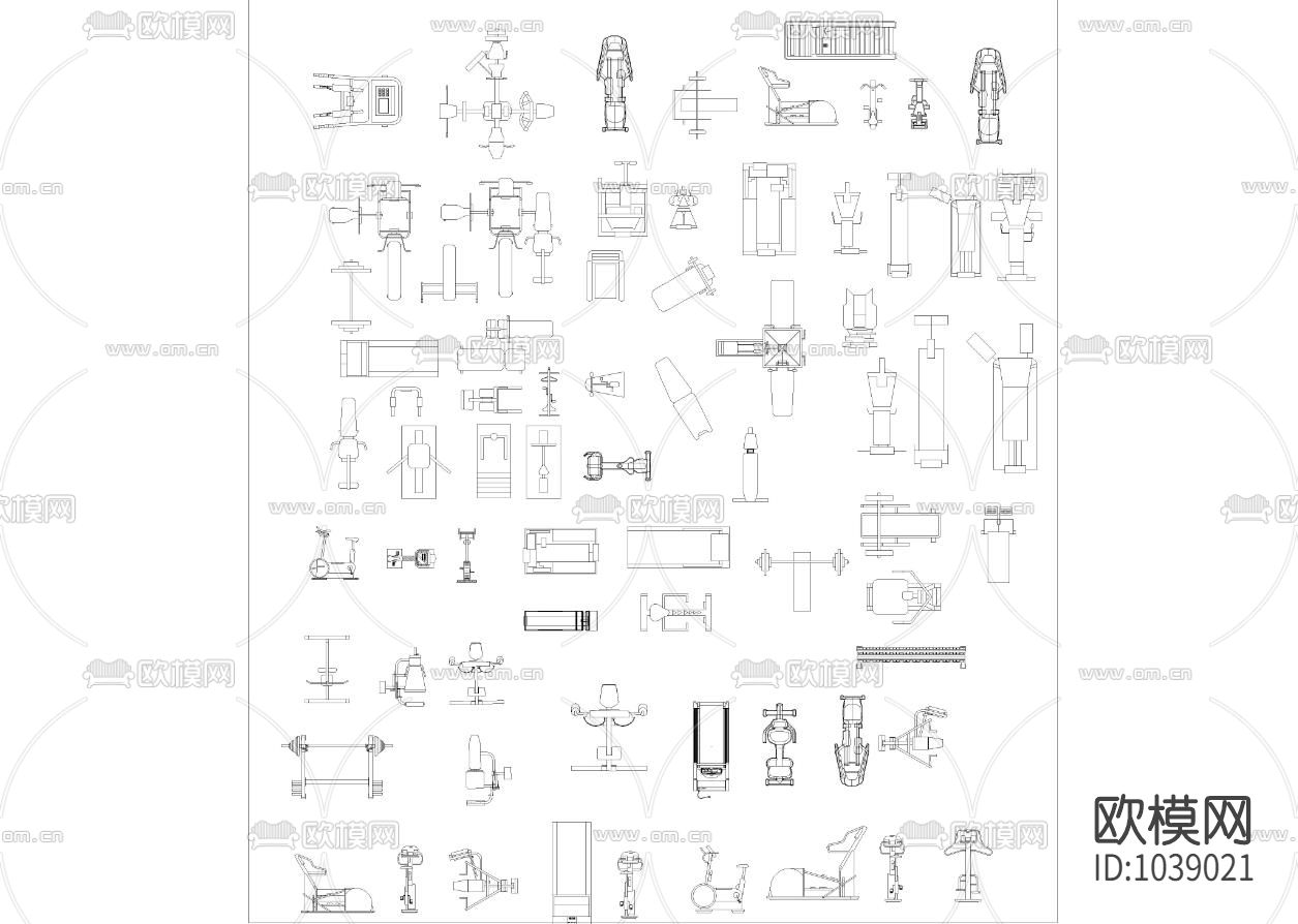 家装住宅CAD模型库精装版下载（渲染图5）